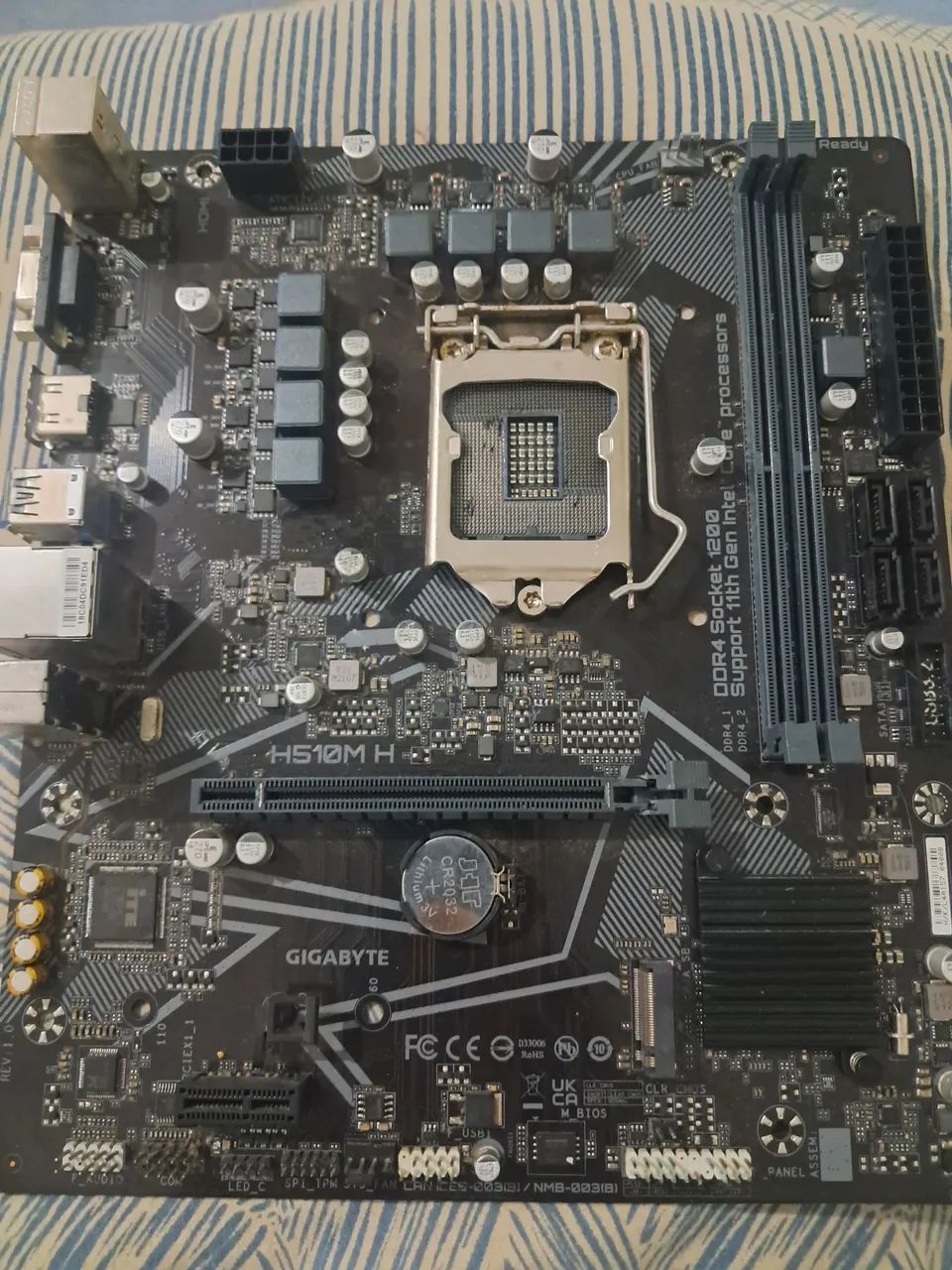 H510M H Gigabyte com defeito