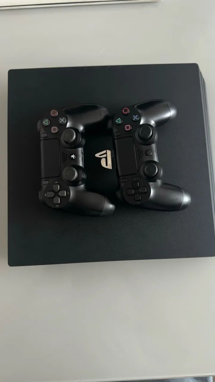 PS4 Pro com SSD 500GB + 2 Controles - Funcionando Perfeitamente - Foto 3