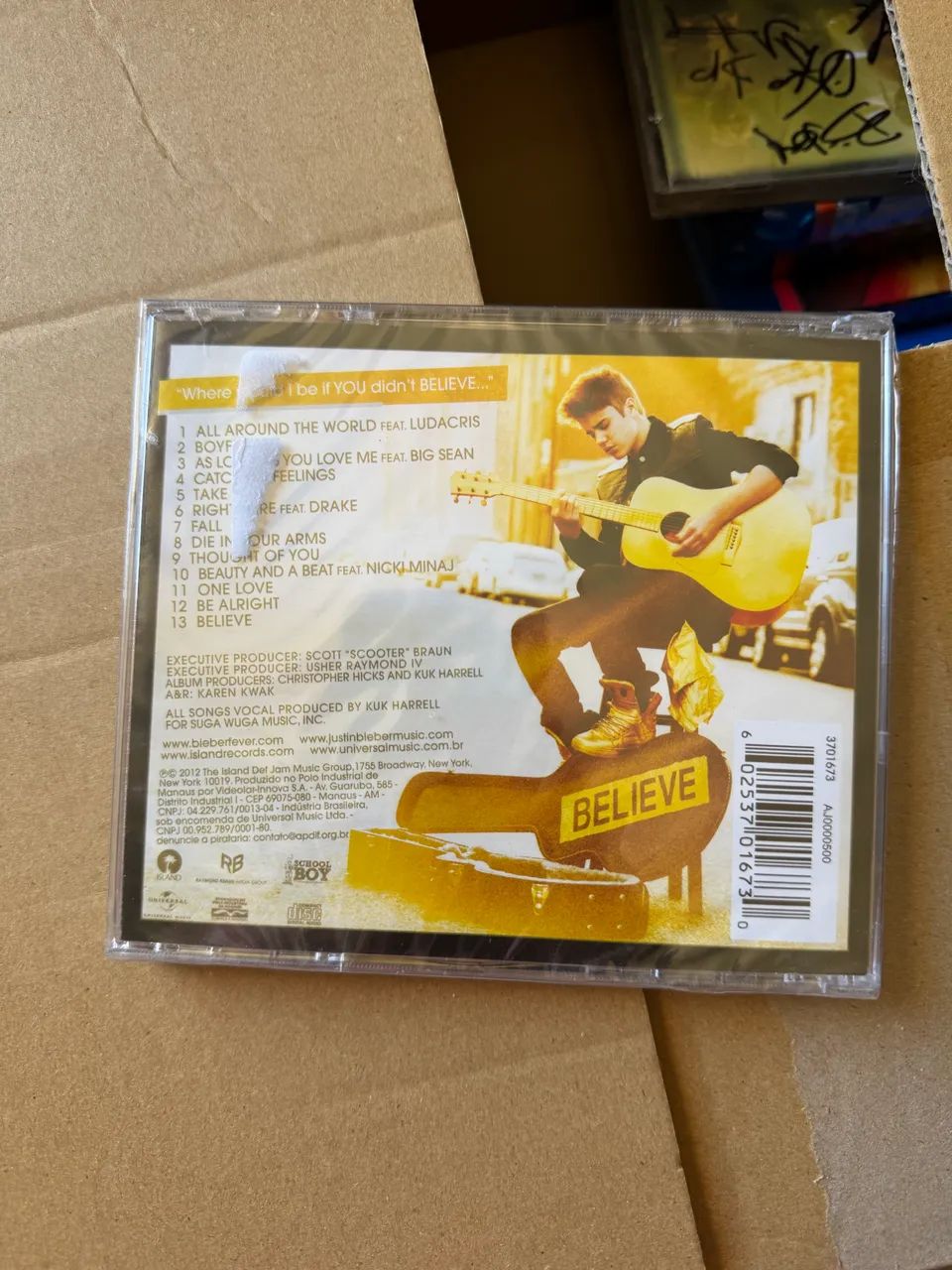 Cd Justin Bieber Believe - Lacrado - Foto 2