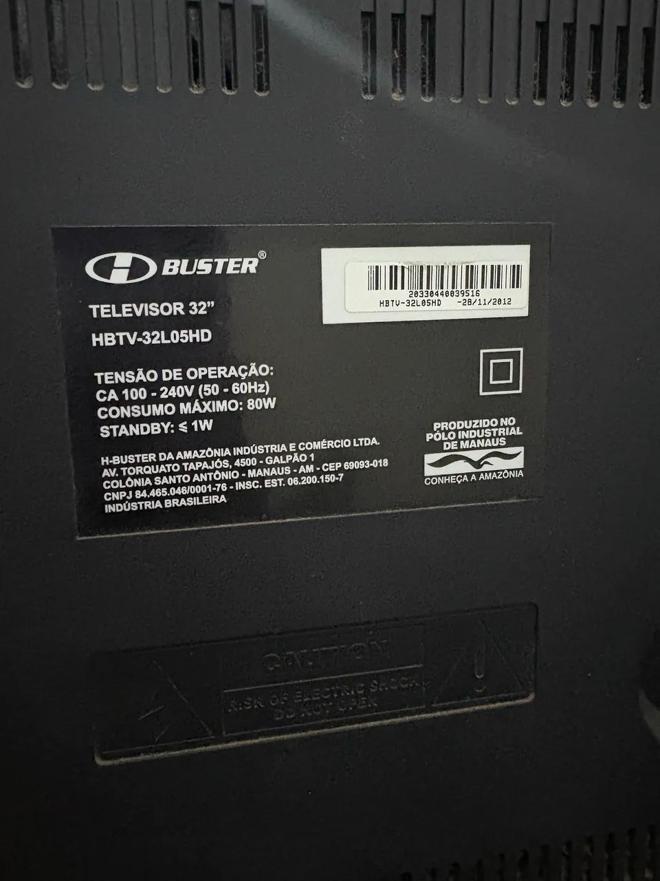 Vendo TV 32 polegadas Buster - Foto 4