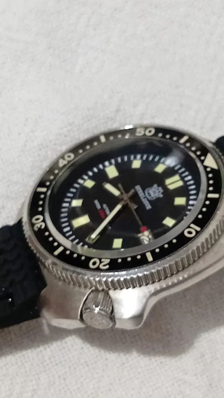 LÍNDO RELÓGIO STEELDIVE SD 1970 . !!! - Foto 2