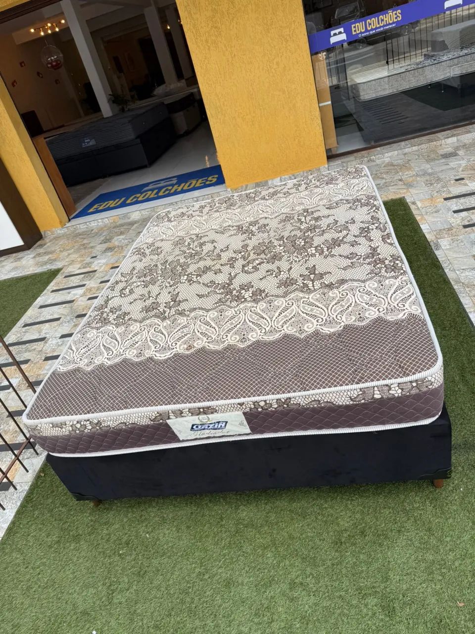 Cama Box casal completa - ENTREGA HOJE  - Foto 3