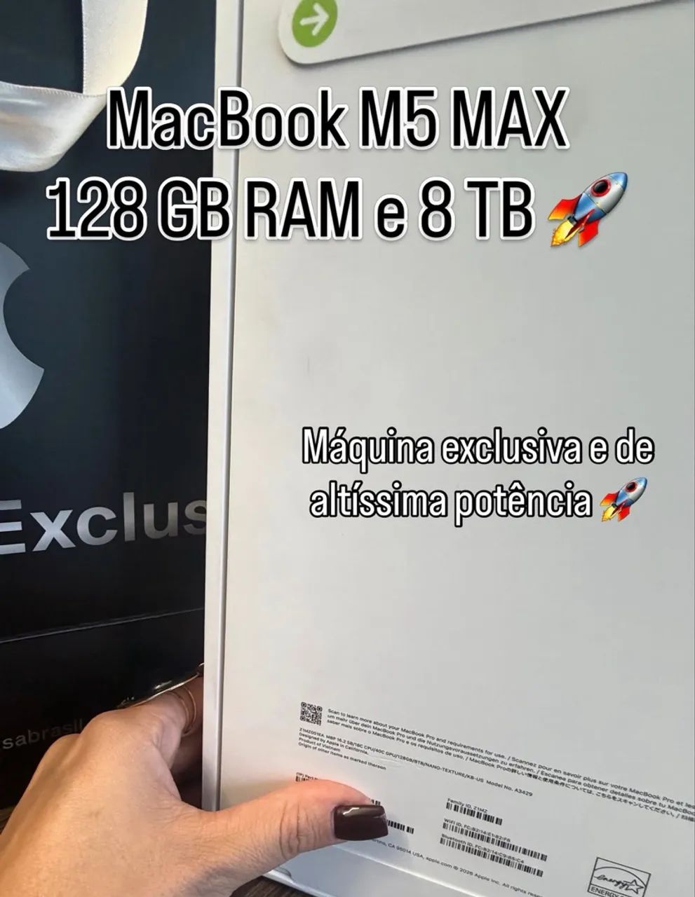 MacBook Pro 16-inch M5 MAX  - Foto 2