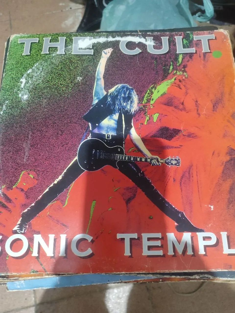 Disco de vinil LP do THE CULT Sonic temple