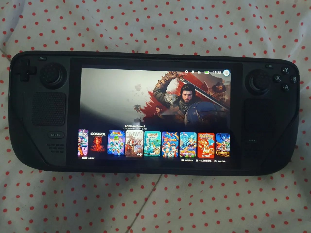 Steam Deck LCD 256GB Completo na caixa + Dock + Case Jsaux