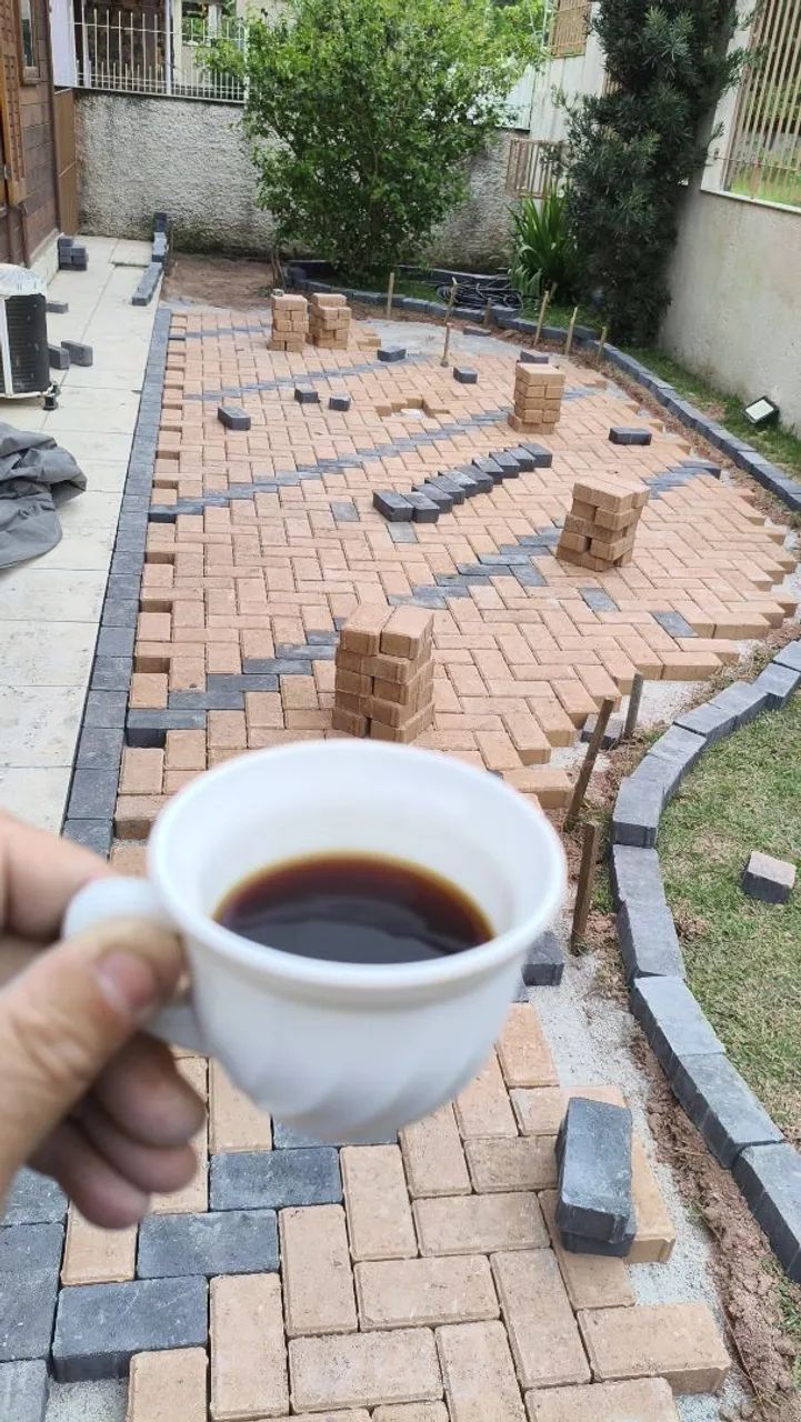 Calçada  de  pavrs decorados, mosaico,jardins, - Foto 4