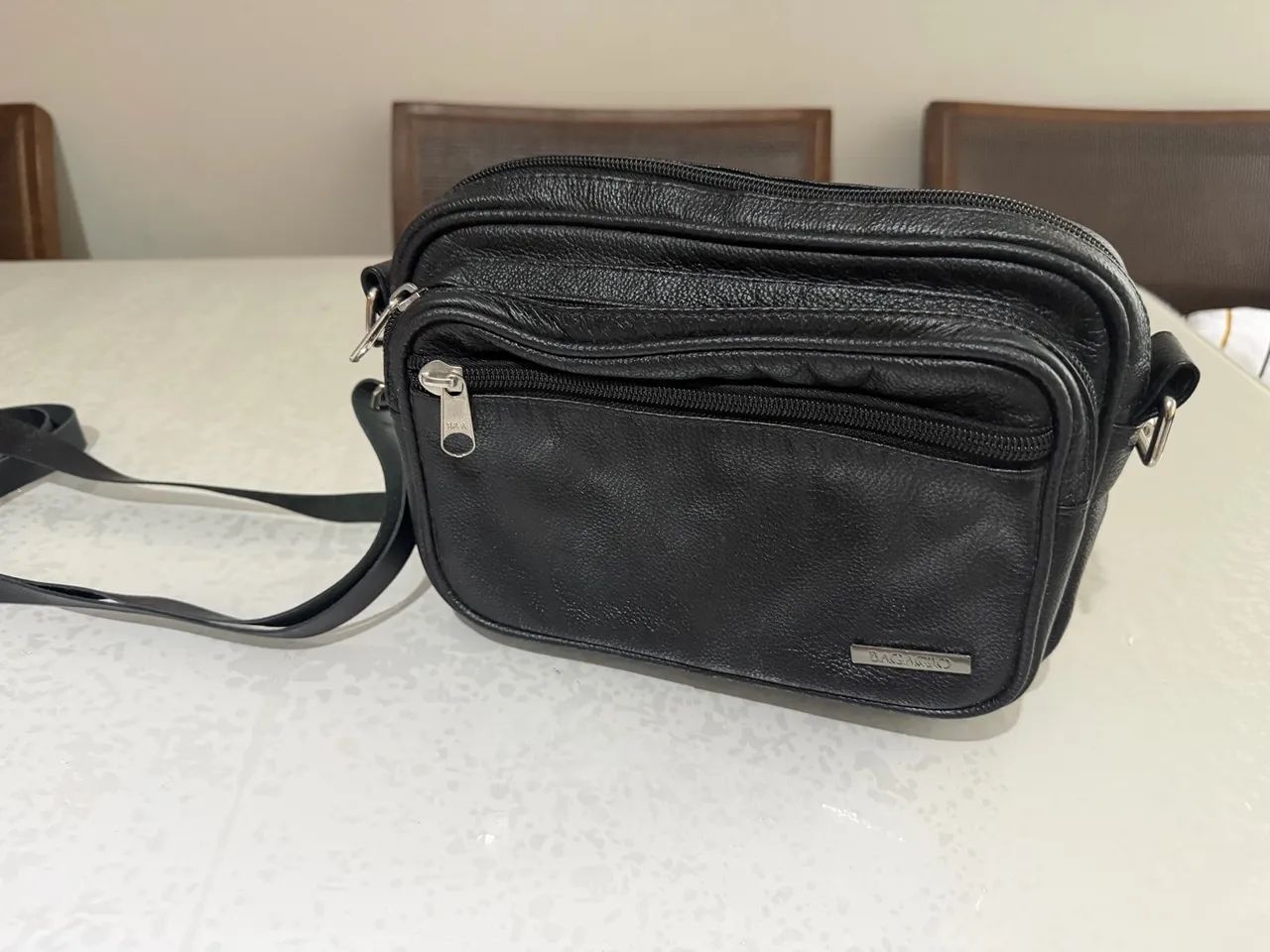 Bolsa Bagaggio couro legítimo  - Foto 2