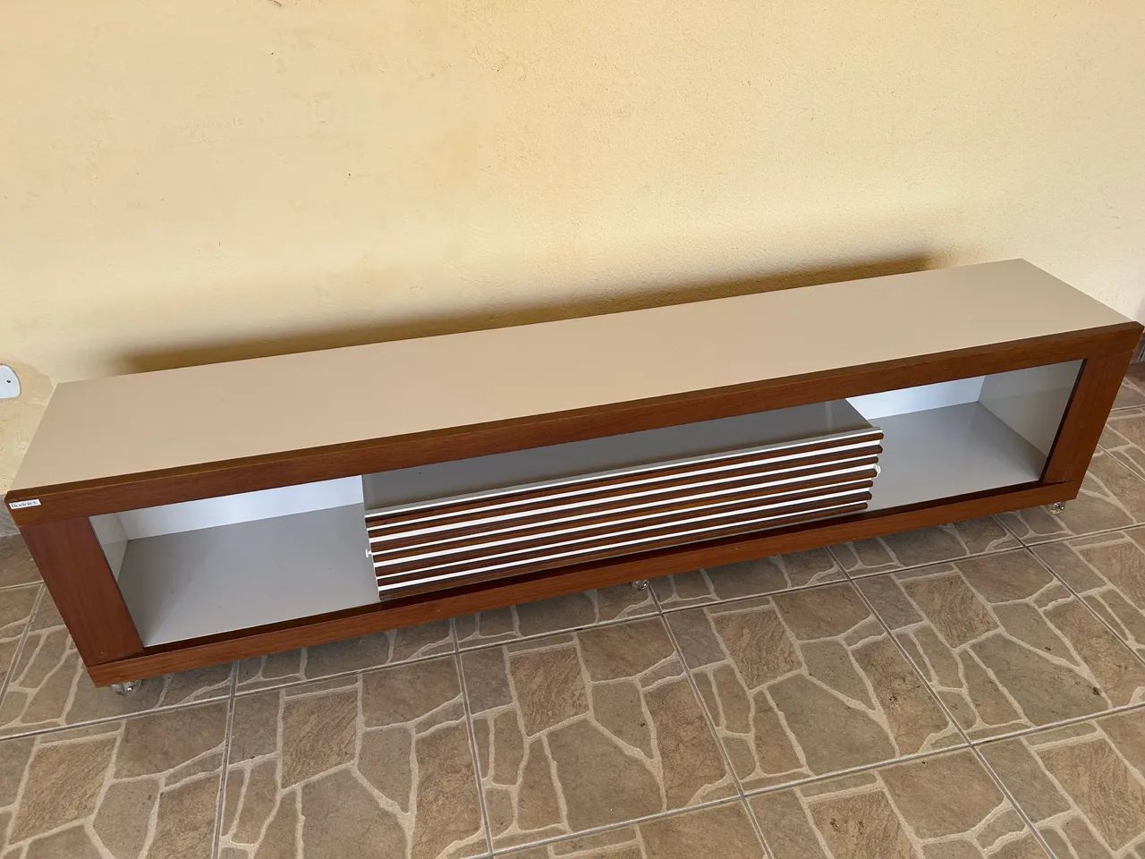 Rack 2,30m - MDF de Qualidade e Acabamento em Lacca