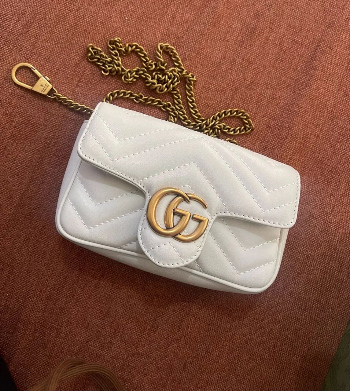 Bolsa da Gucci mini branca  - Foto 5