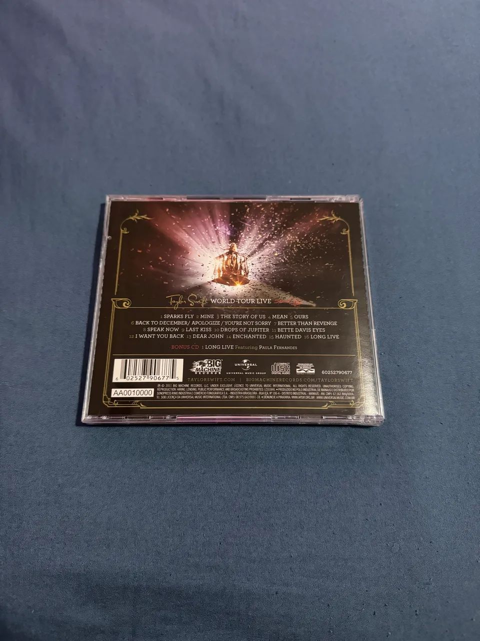 CD Taylor Swift Speak Now World Tour - CDs, DVDs etc - Ponta Verde