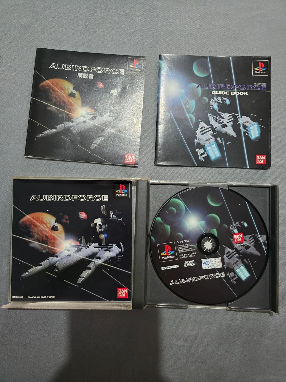 Jogo PS1 AUBIRDFORCE JPN
