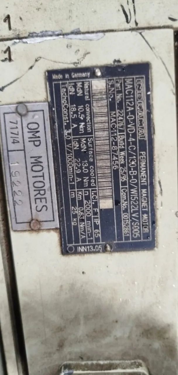 Servomotor Indramat MAC112A