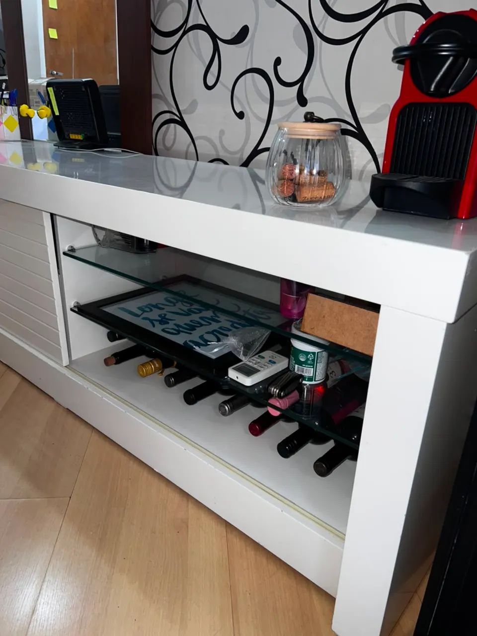 rack branco laqueado da tok stok - Foto 3