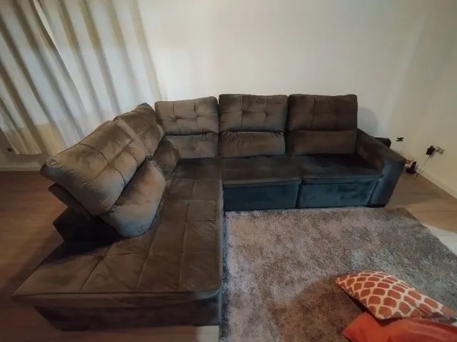 Rack, painel e sofa - Foto 3