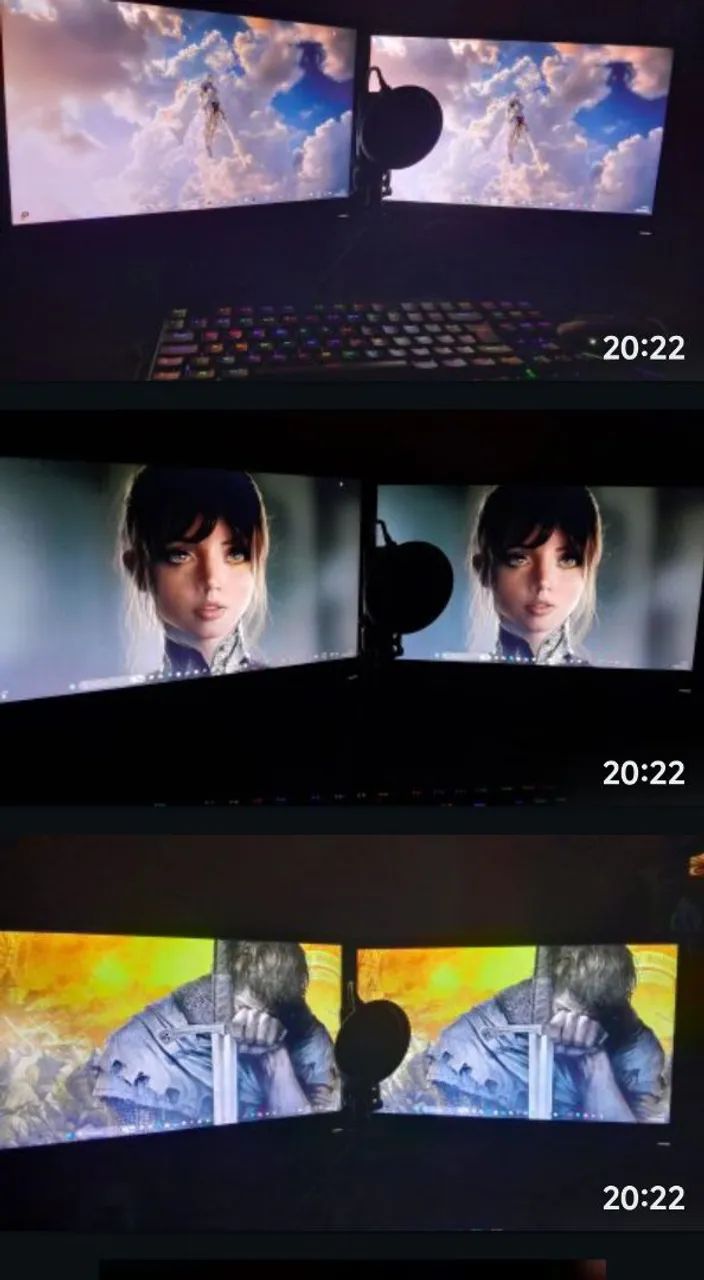 Vendo 2 Monitores semi novo.