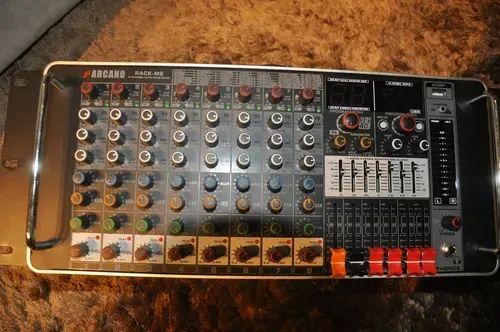 Mesa de Som Arcano Rack M8 - Foto 2