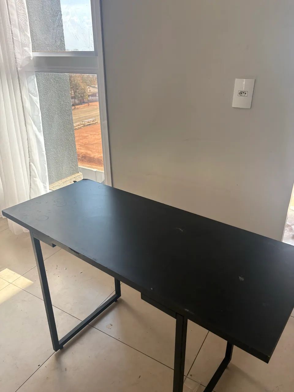 Mesa escritório industrial usada