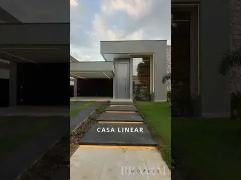 Casa Linear, com 4 quartos e 4 vagas  em ALPHAVILLE JACUHY - Serra - ES