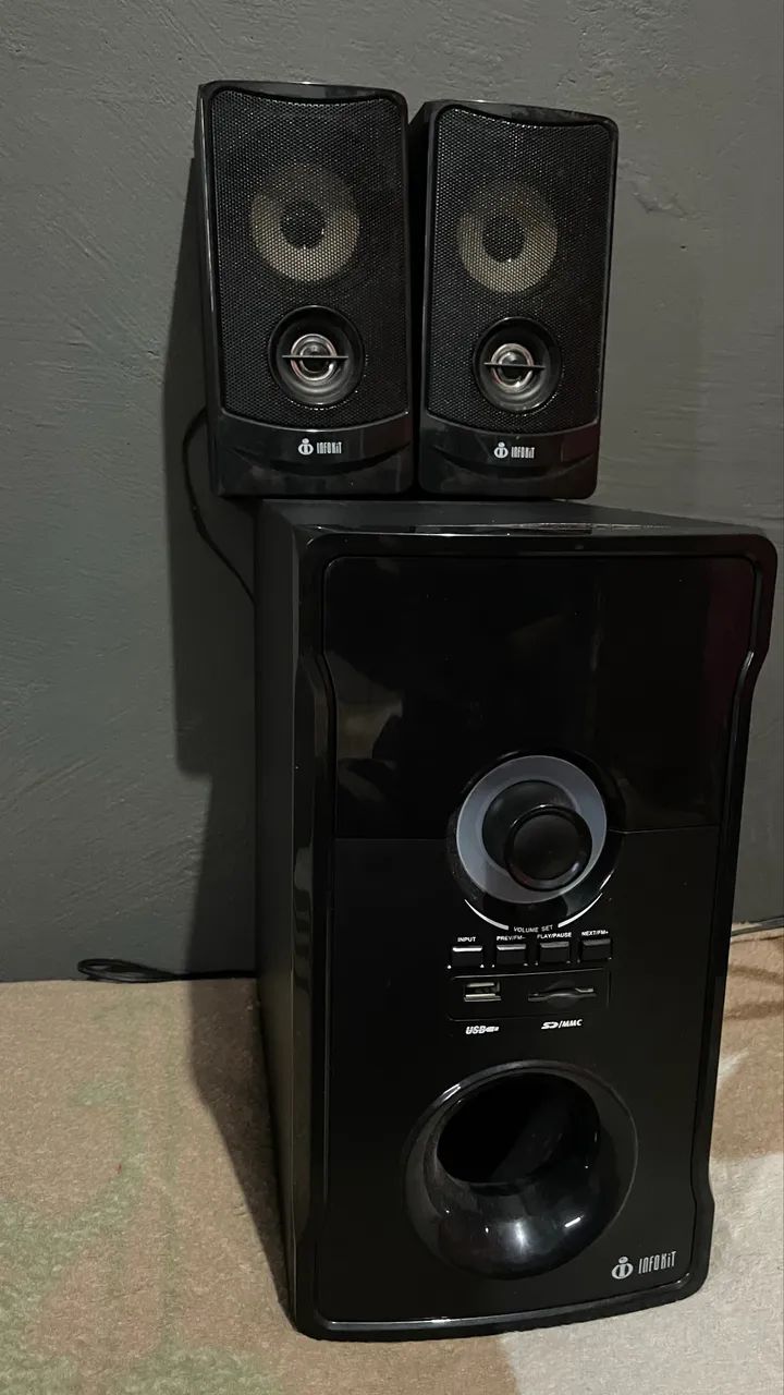Caixa de Som Speakers Bluetooth com Subwoofer VM-X2151 - Foto 2