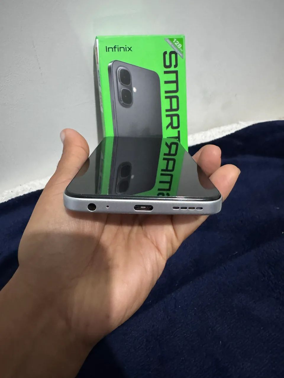 Celular Novo Infinix  Smart 10 cor silver  - Foto 3