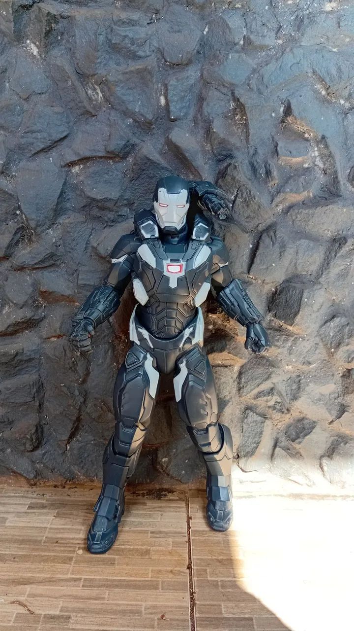 Boneco war machine maquina de combate da Mimo 50CM homem de ferro iron man  - Foto 3