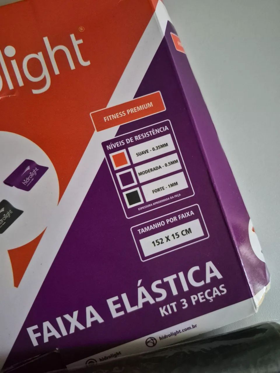 Kit bola de exercícios 65cm + 3 faixas elásticas - Foto 3