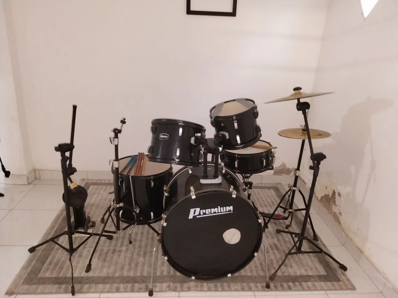 Bateria acústica prêmio  - Foto 5