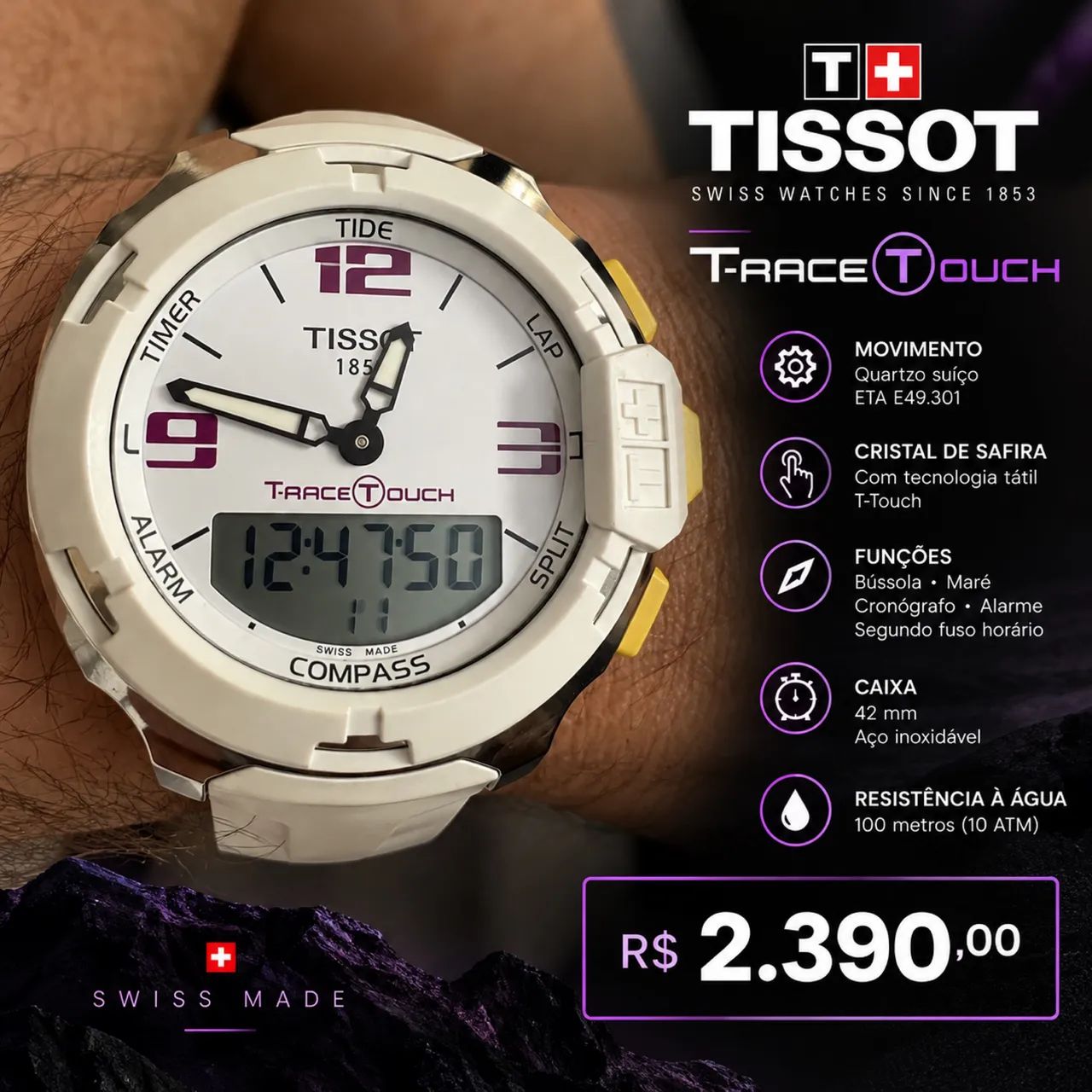 ? TISSOT T-RACE TOUCH ORIGINAL - Foto 3