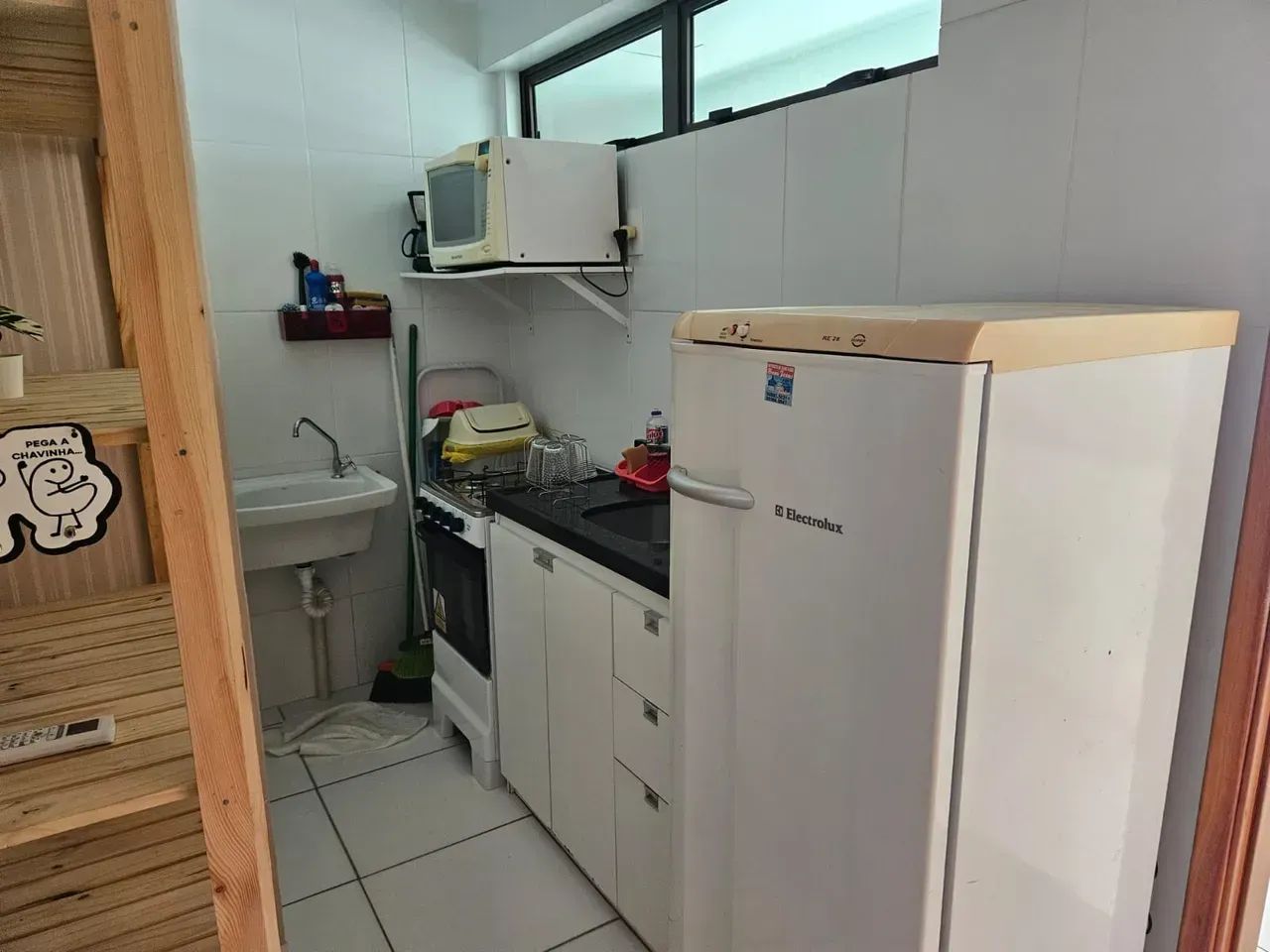 Oportunidade, Flat, decorado, pronto para morar, 28m2 útil, 1vg, piscina, churasqueira, 29 - Foto 11
