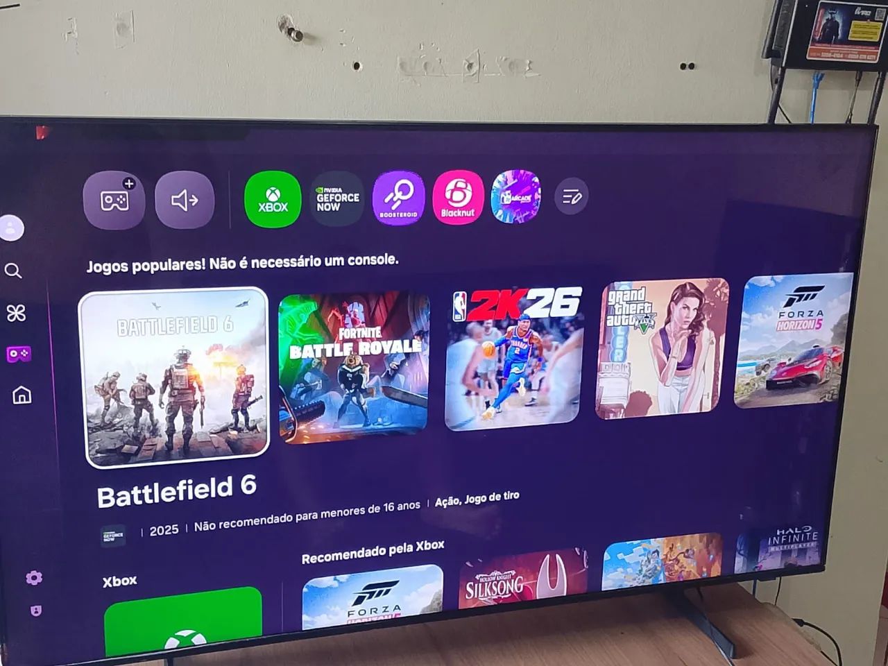 Smart tv Samsung 55"polegadas nova na caixa 