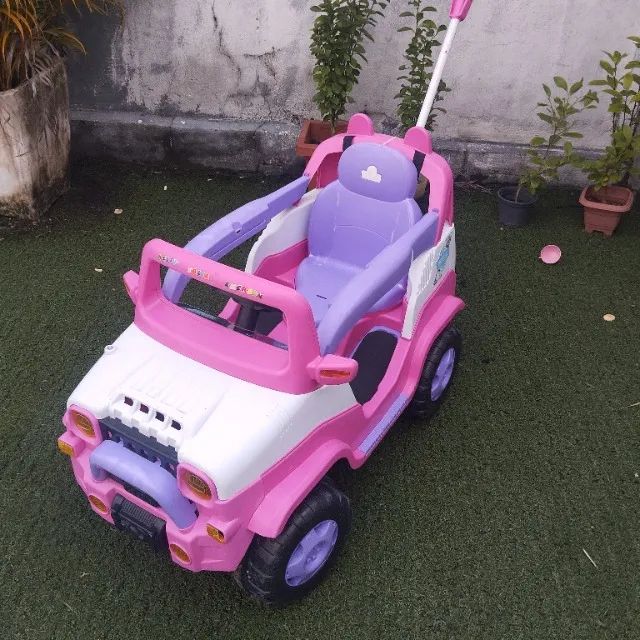 Carro infantil jeepe grande  e triciclo - Foto 3