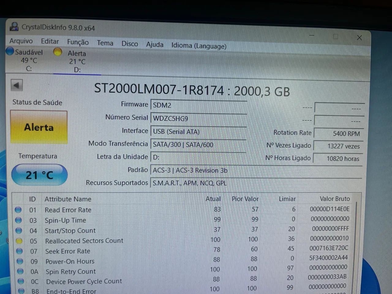 Hd de notebook de 2TB - Foto 2