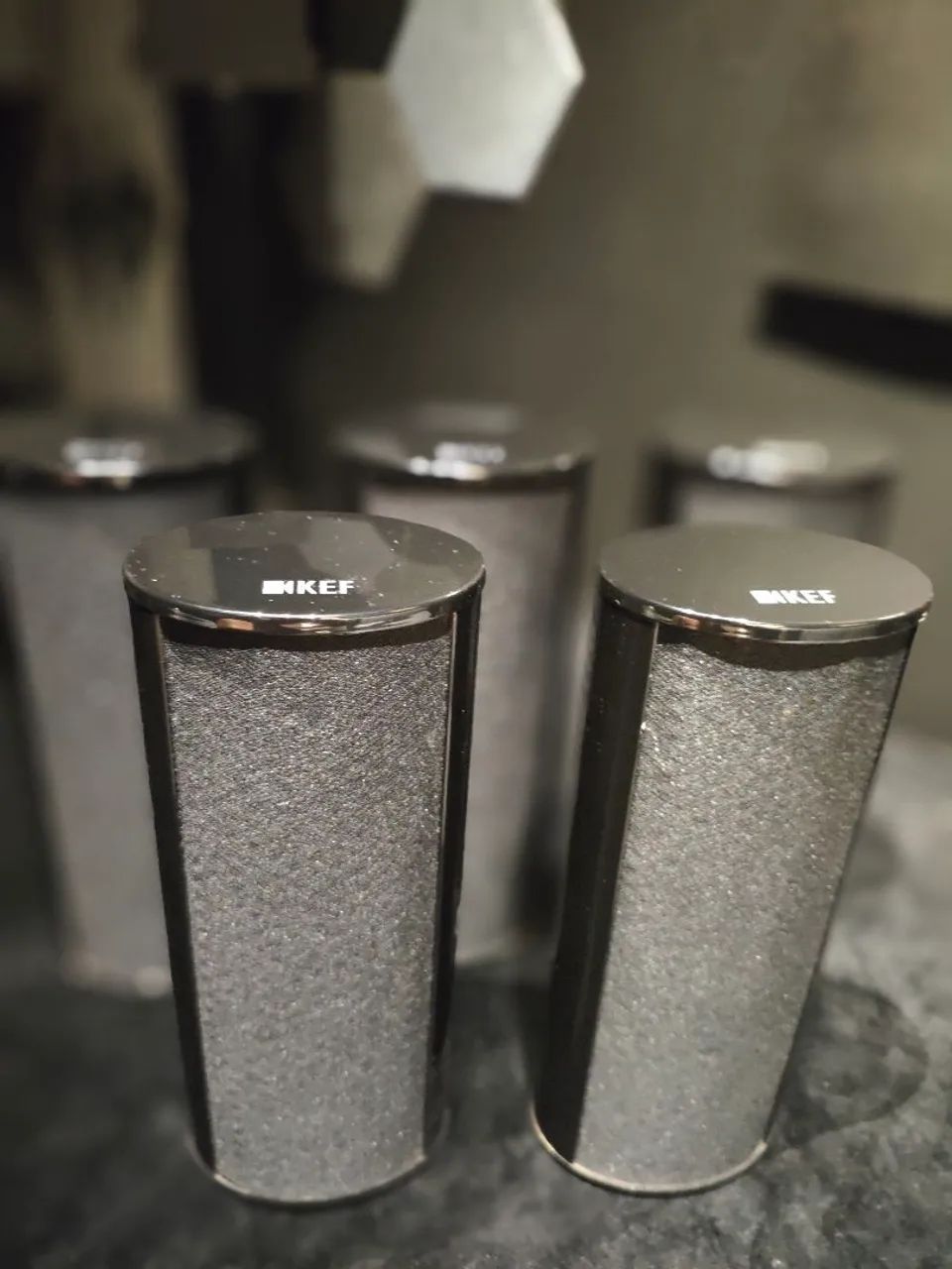 Caixas de Som Slim KEF Home theater 5.0 - Foto 2