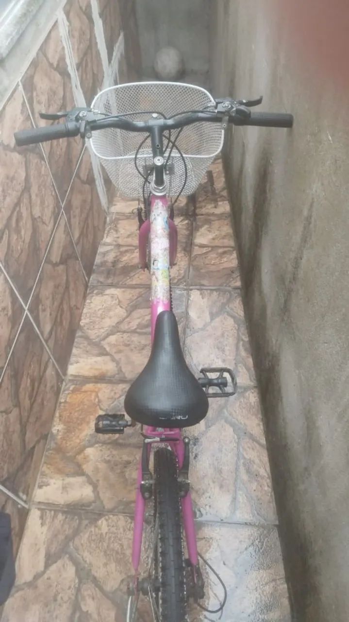 Bicicleta infantil princesas  da pra criança de  9 anos pra cima  - Foto 3