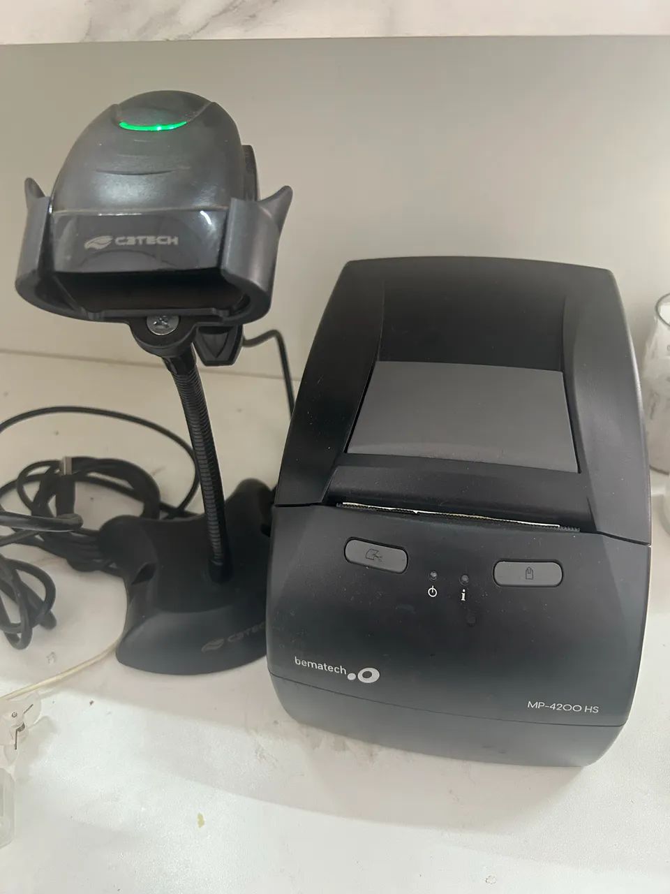 Impressora Bematech com leitor 