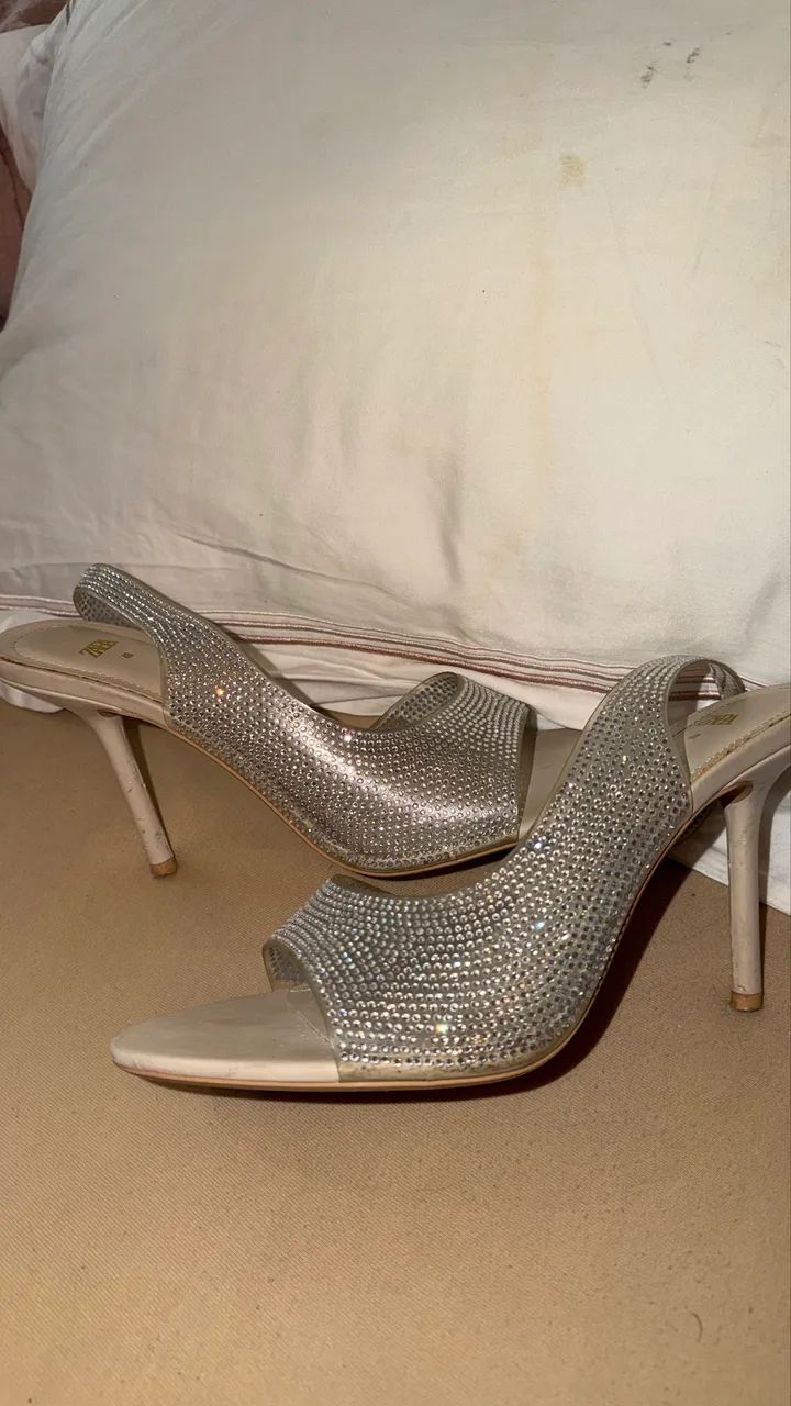 ?SALTO ZARA ELEGANTE E DELICADO TAM 40 - Foto 5