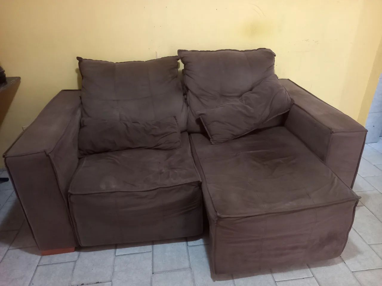 Vendo sofá retrátil e reclinável  - Foto 2