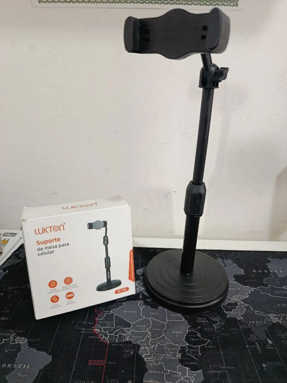 Suporte de mesa para celular com haste ajustável  / SUPER OFERTA  - Foto 3