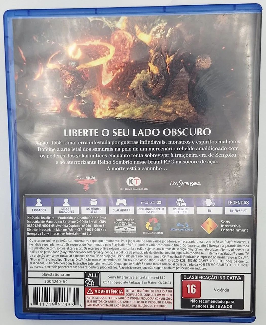 Nioh 2 - PS4 - Foto 2