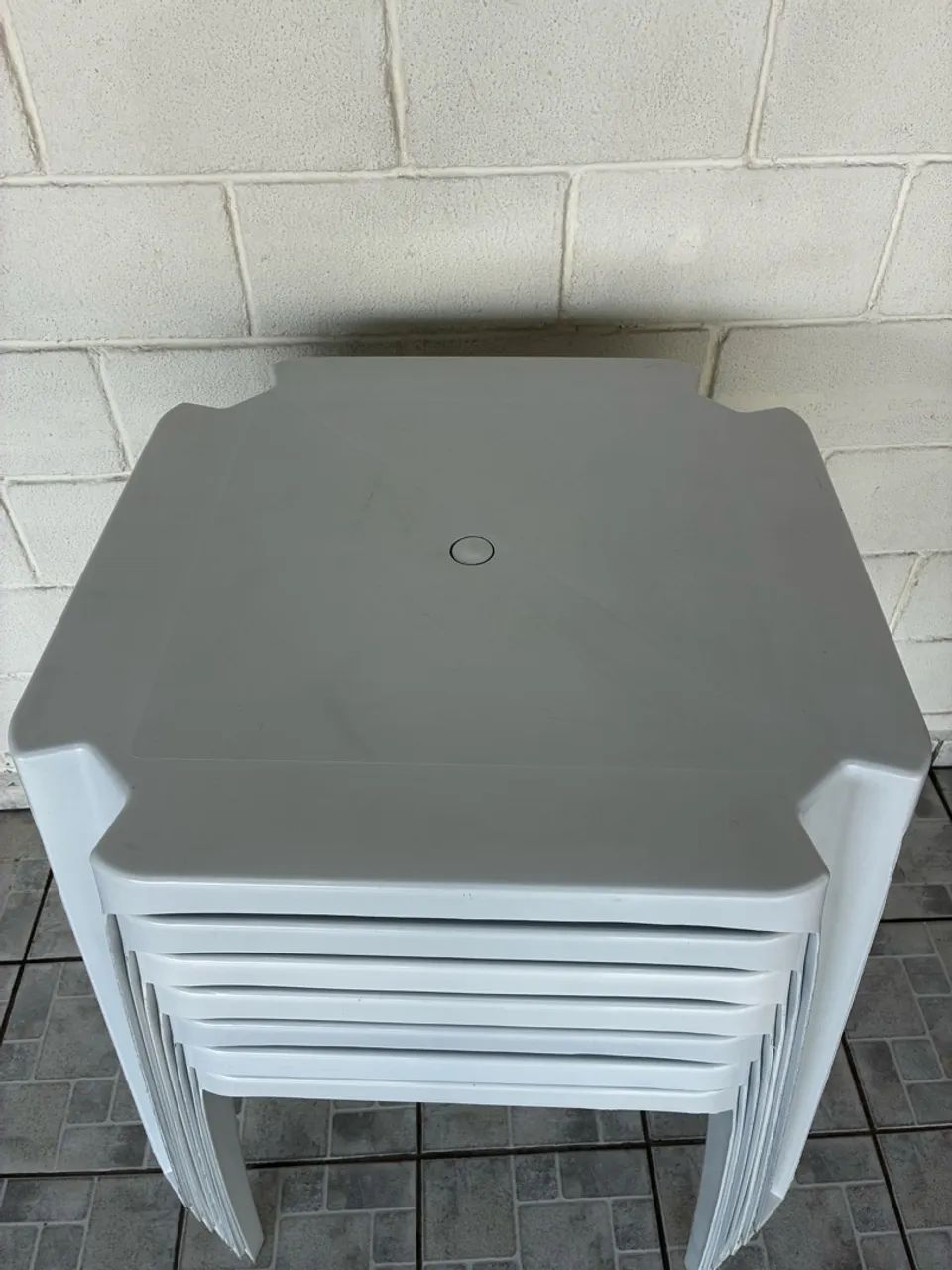 Mesas de plástico reforçadas até 300kg Goyana - Foto 2
