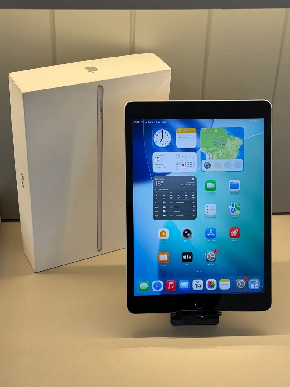 iPad 9 64gb Silver + Apple Pencil Semi Novos | Loja Física