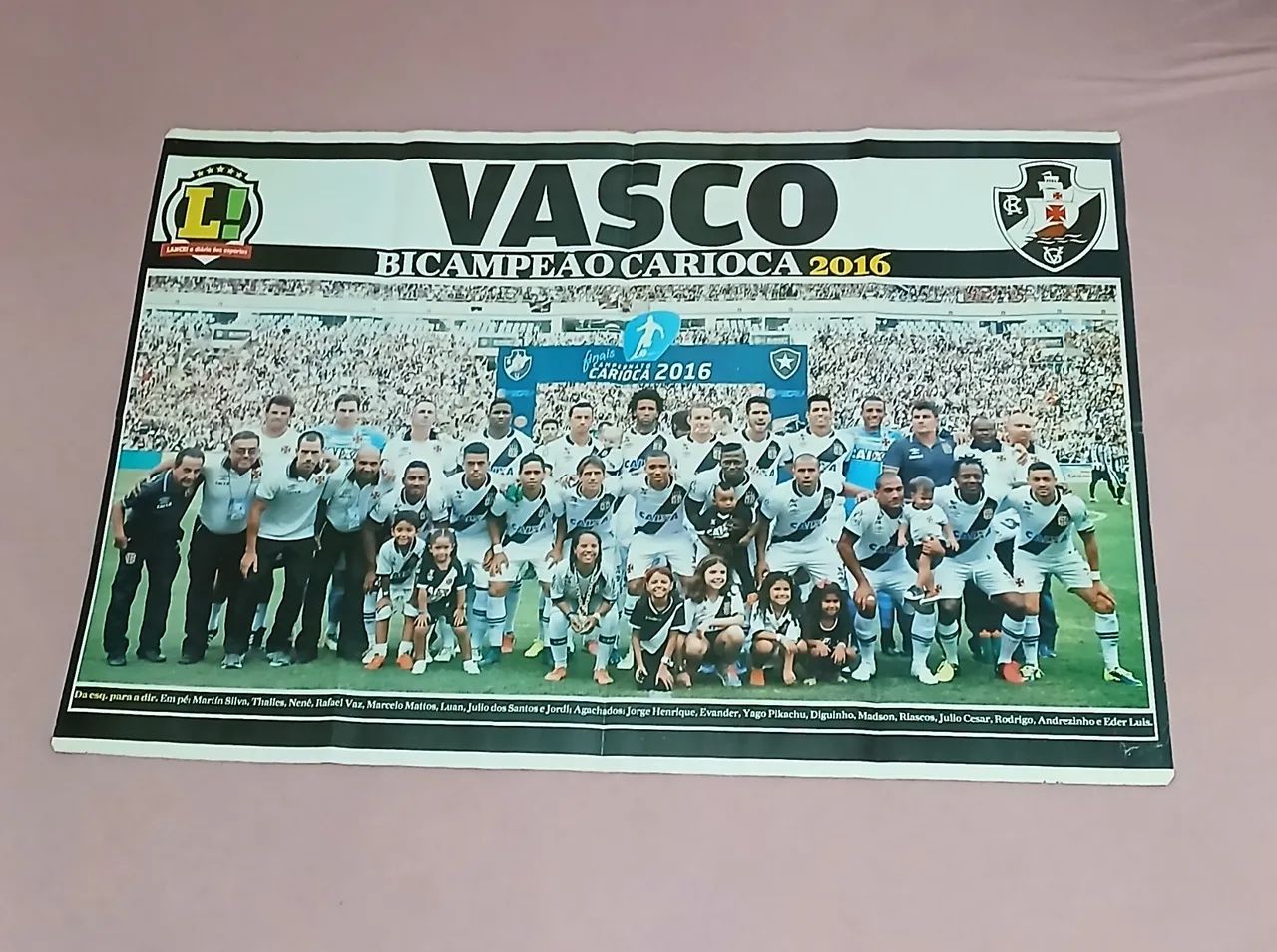 POSTERES GIGANTES DO VASCO DA GAMA  - Foto 4