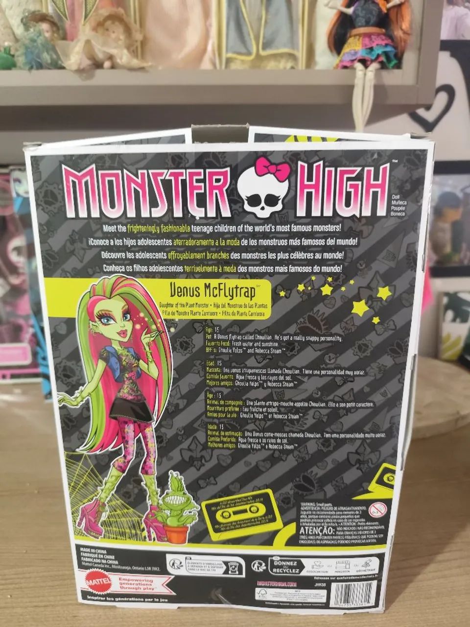 Monster high Venus Mcflytrap caixa - Foto 2