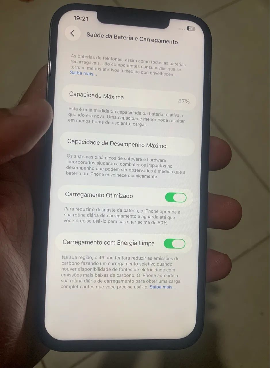 iPhone 12 Pro max 128gb impecável - Bateria 87% - Foto 3
