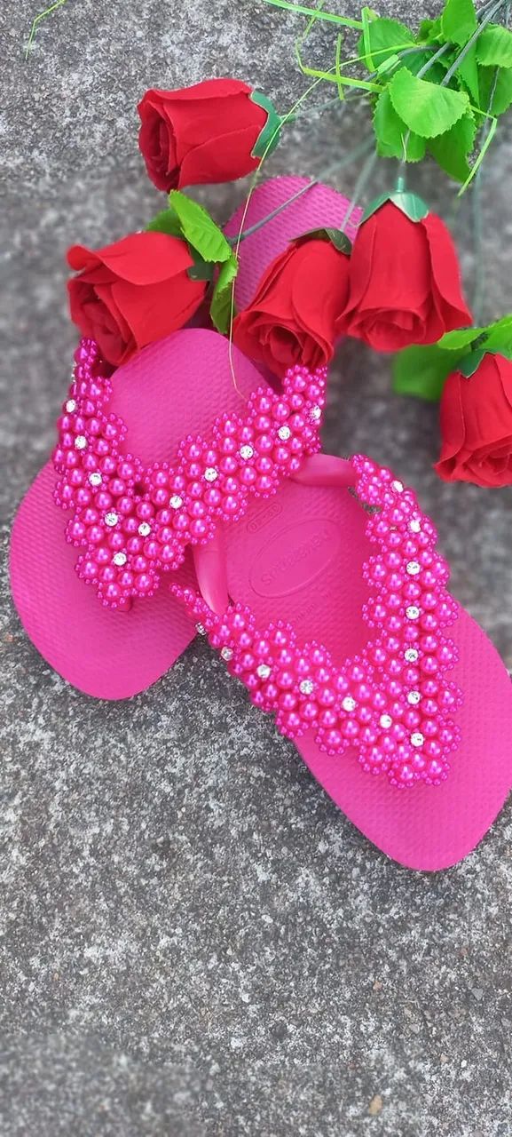 Chinelos customizados Havaianas - Foto 3