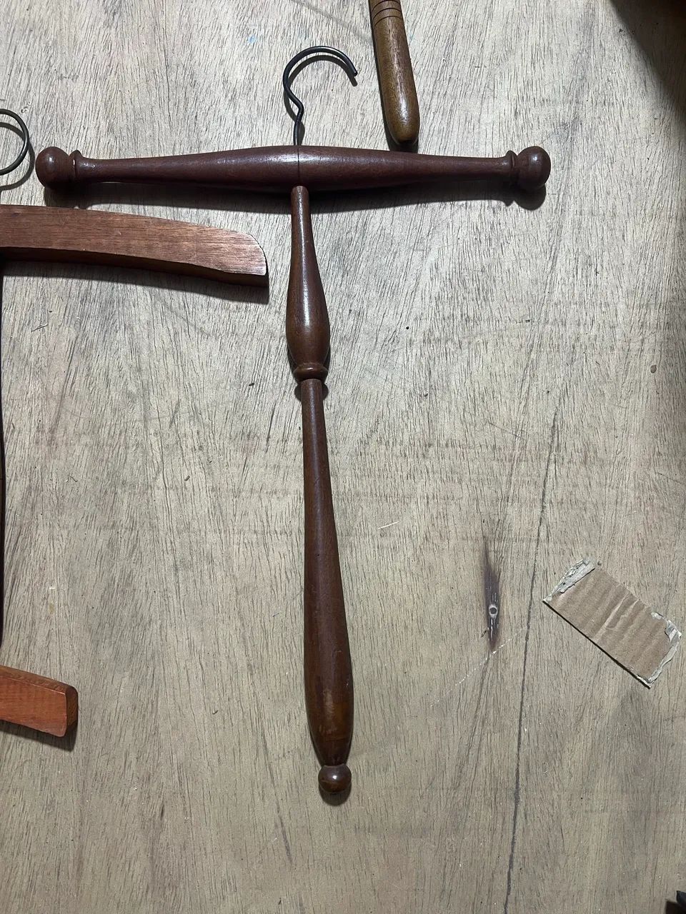 8 Cabides martelo antigos retrô cruz - Foto 4