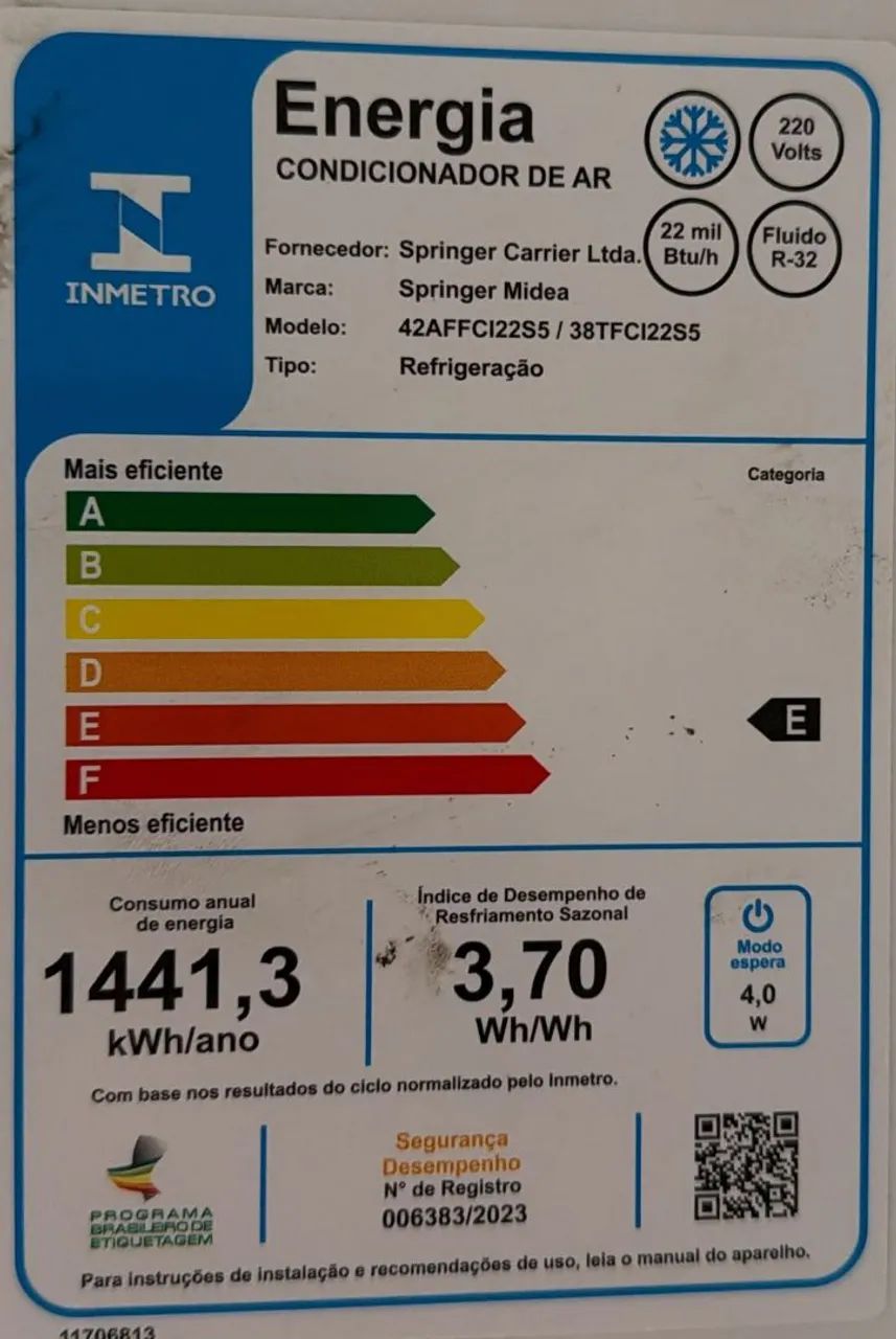 AR CONDICIONADO 22000 BTUS  - Foto 3
