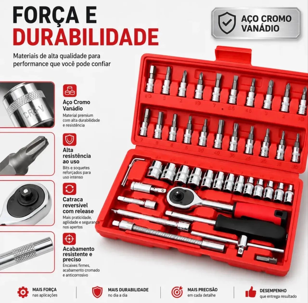 Maleta Kit ferramenta  - Foto 3
