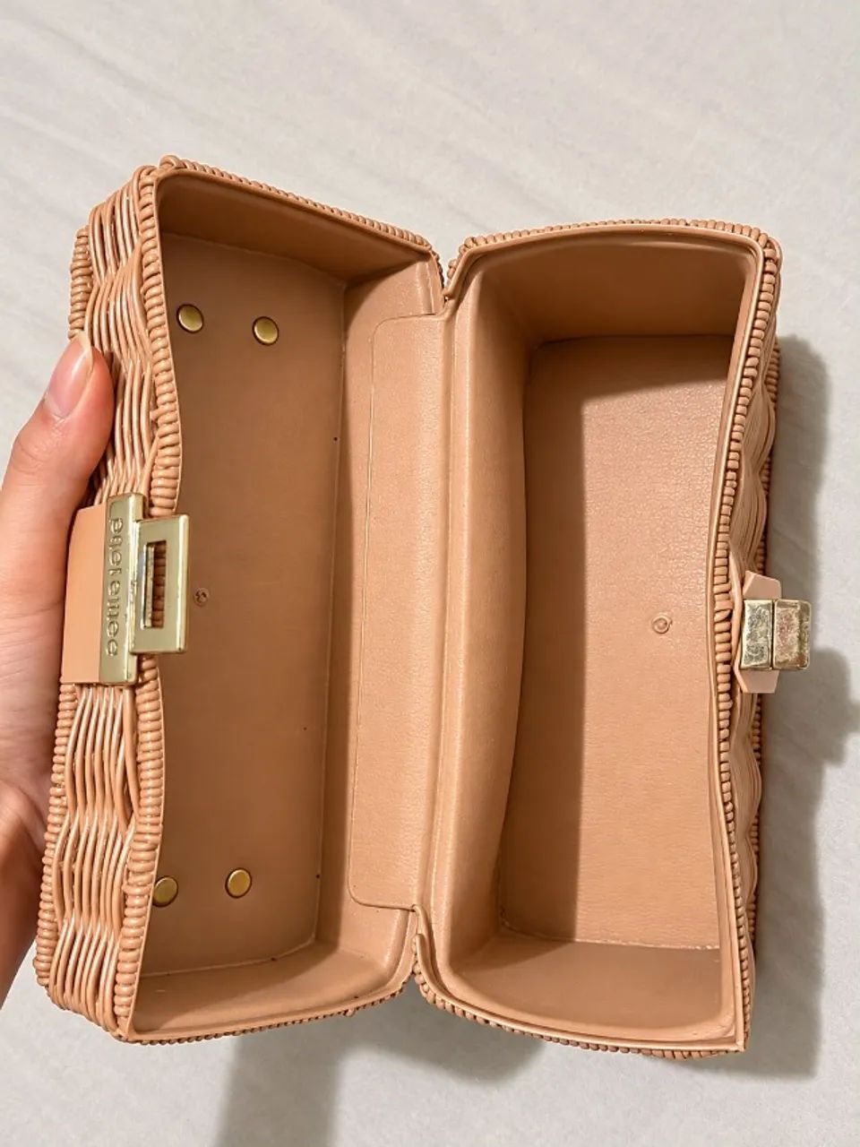  Bolsa Petite Jolie trançada - Original - Foto 3