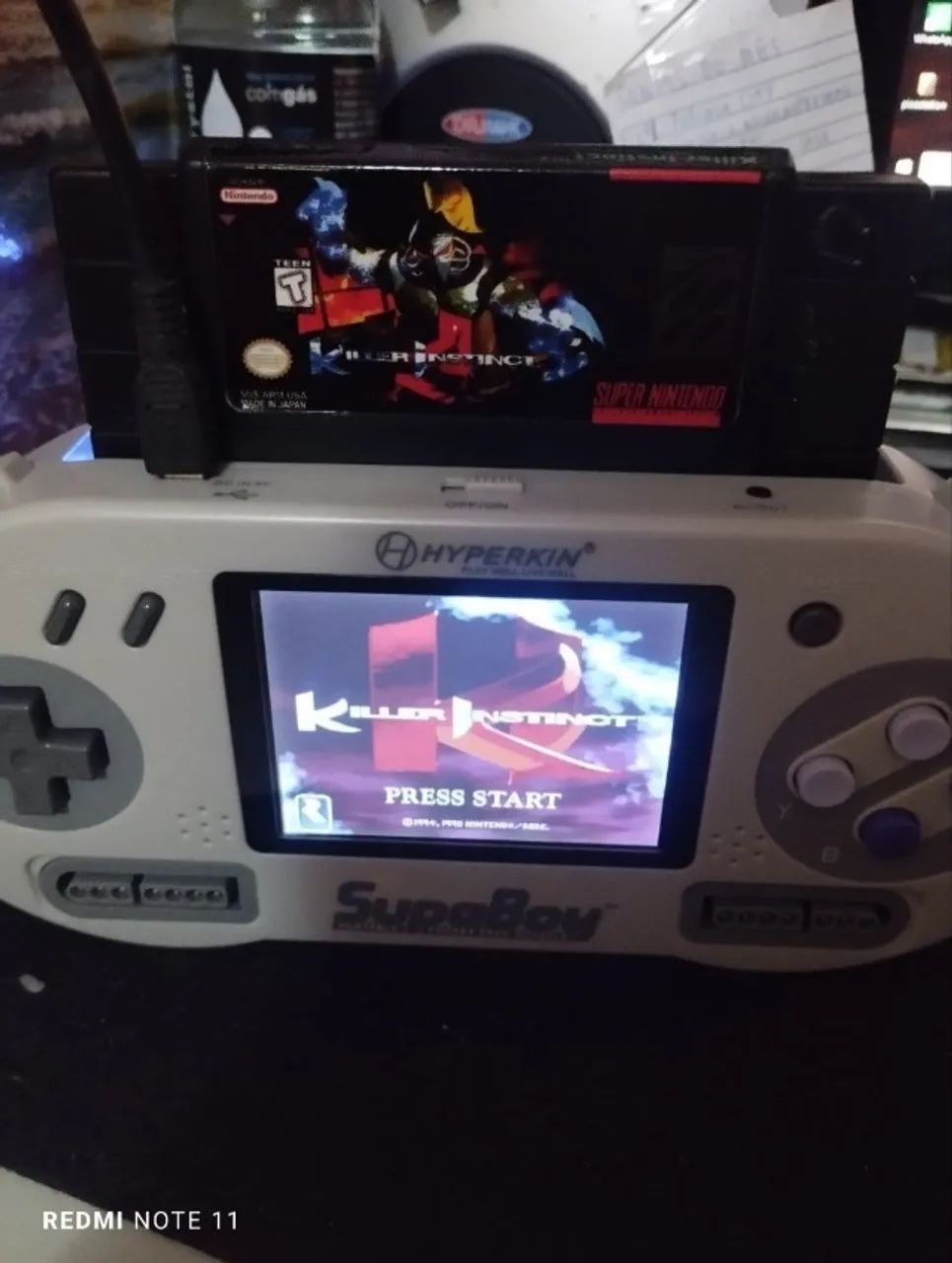 Jogo Original de Super Nintendo ( Snes ) Killer Instinct com Caixa - Foto 5